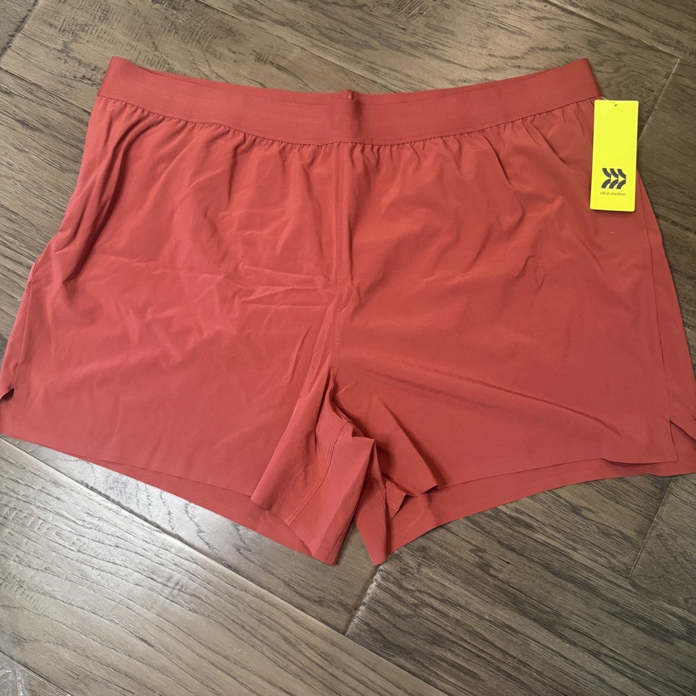 All in Motion Running Shorts Athletic‎ Lightweight Comfort Stretch XXL NWT